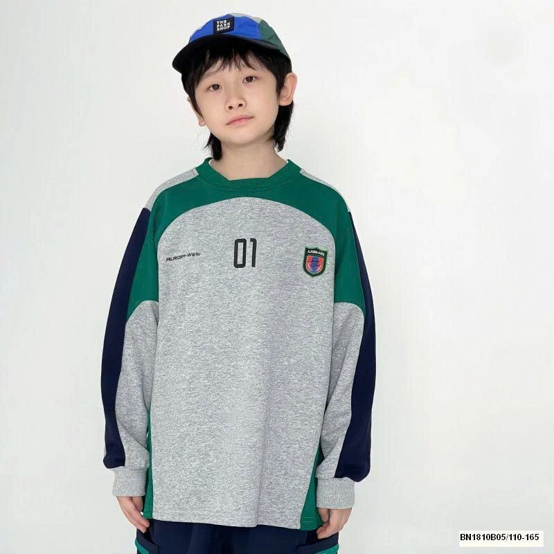 ÁO NỈ PHỐI MÀU SỐ 01