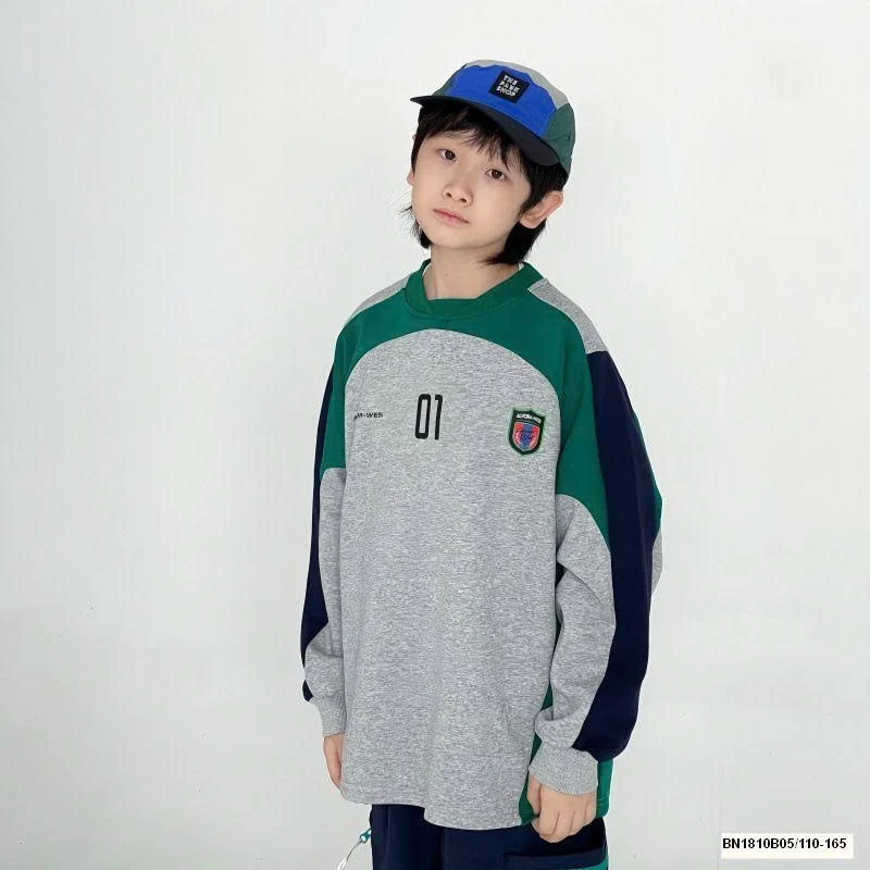 ÁO NỈ PHỐI MÀU SỐ 01