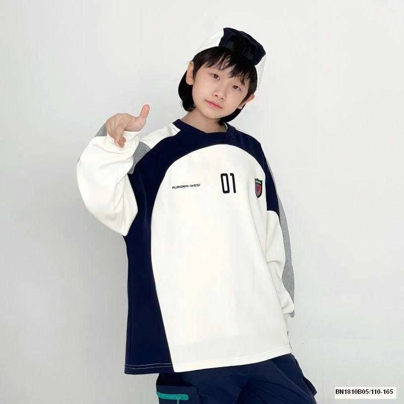 ÁO NỈ PHỐI MÀU SỐ 01