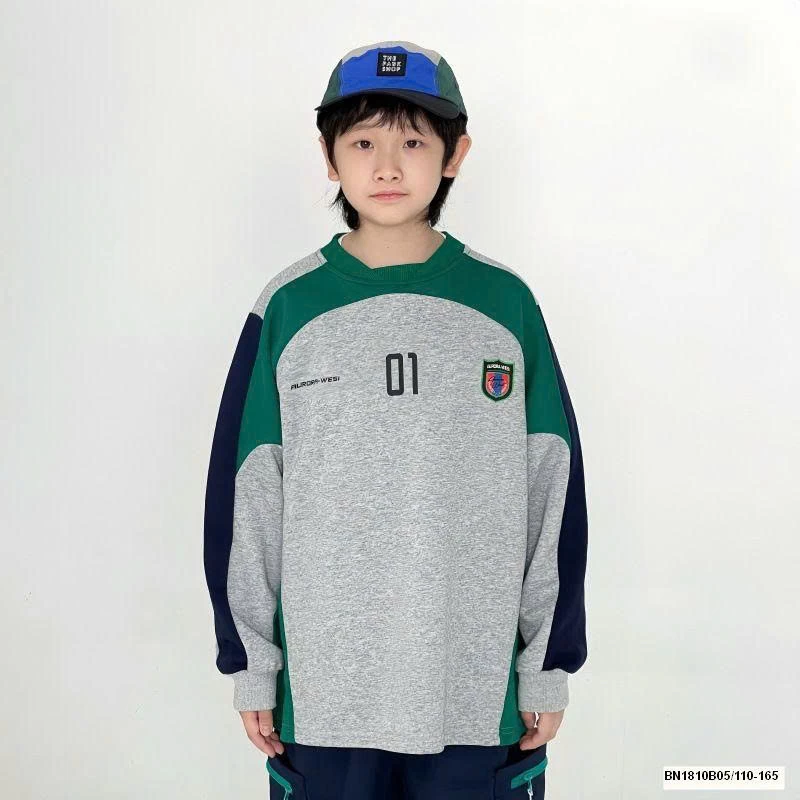 ÁO NỈ PHỐI MÀU SỐ 01