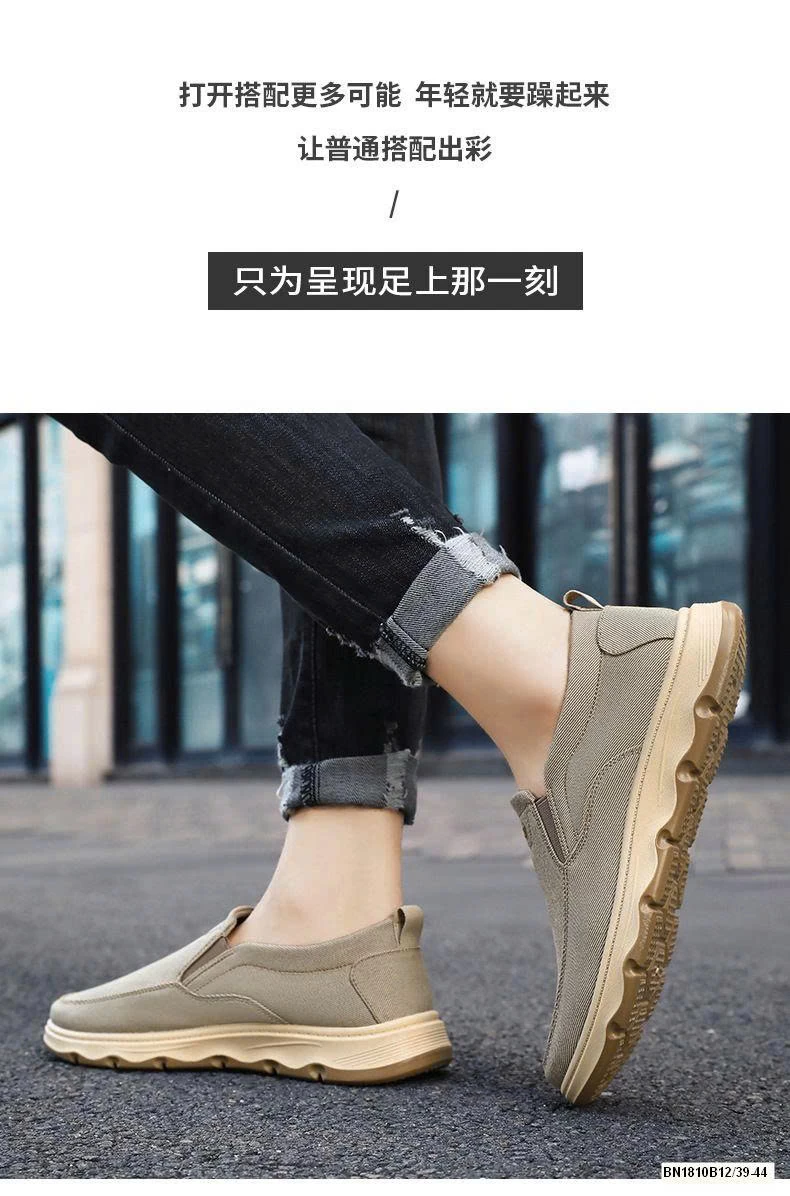 GIÀY VẢI SLIPON NAM