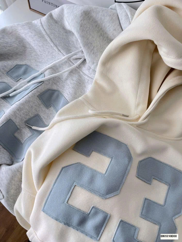 ÁO HOODIE SỐ 23 CHO NỮ