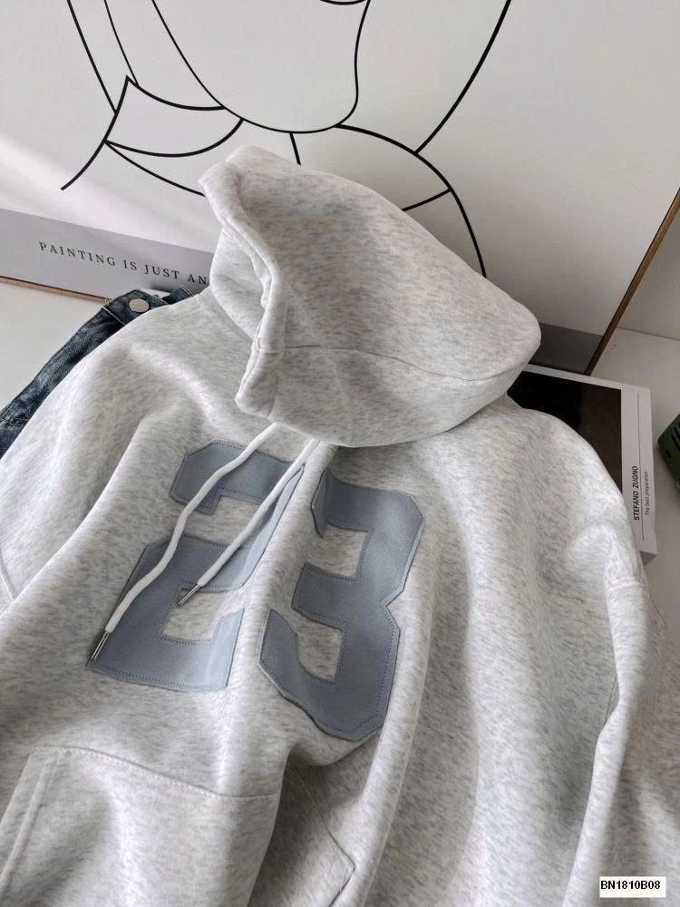 ÁO HOODIE SỐ 23 CHO NỮ