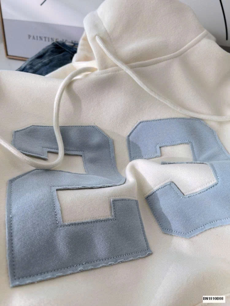 ÁO HOODIE SỐ 23 CHO NỮ