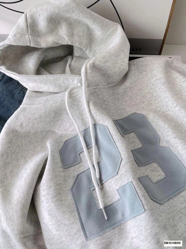 ÁO HOODIE SỐ 23 CHO NỮ
