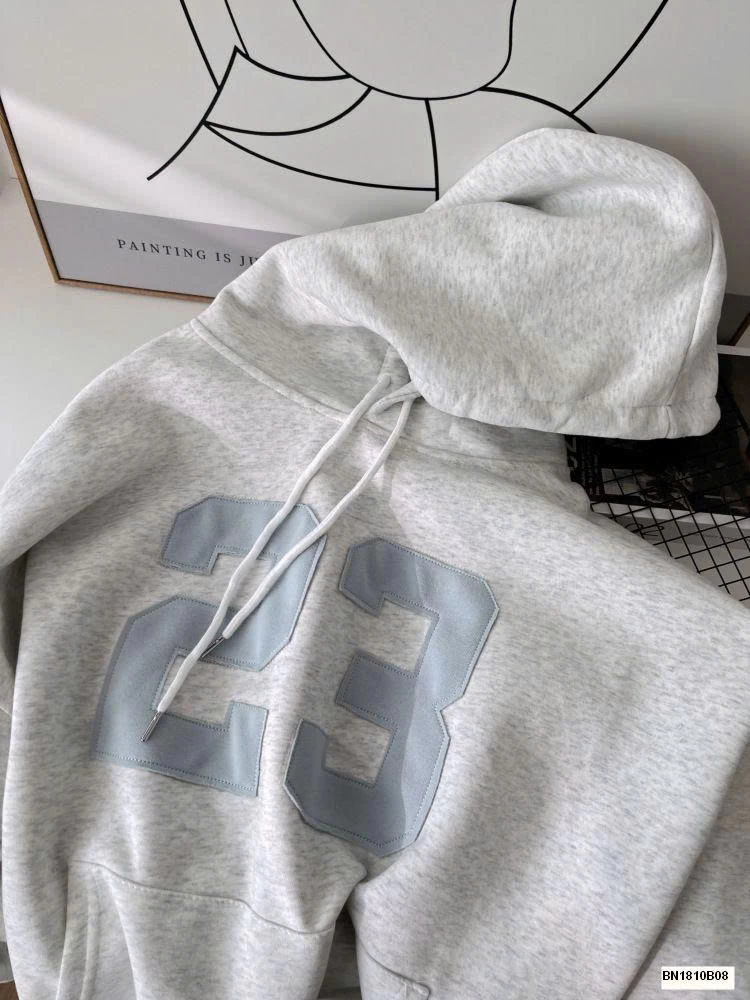 ÁO HOODIE SỐ 23 CHO NỮ