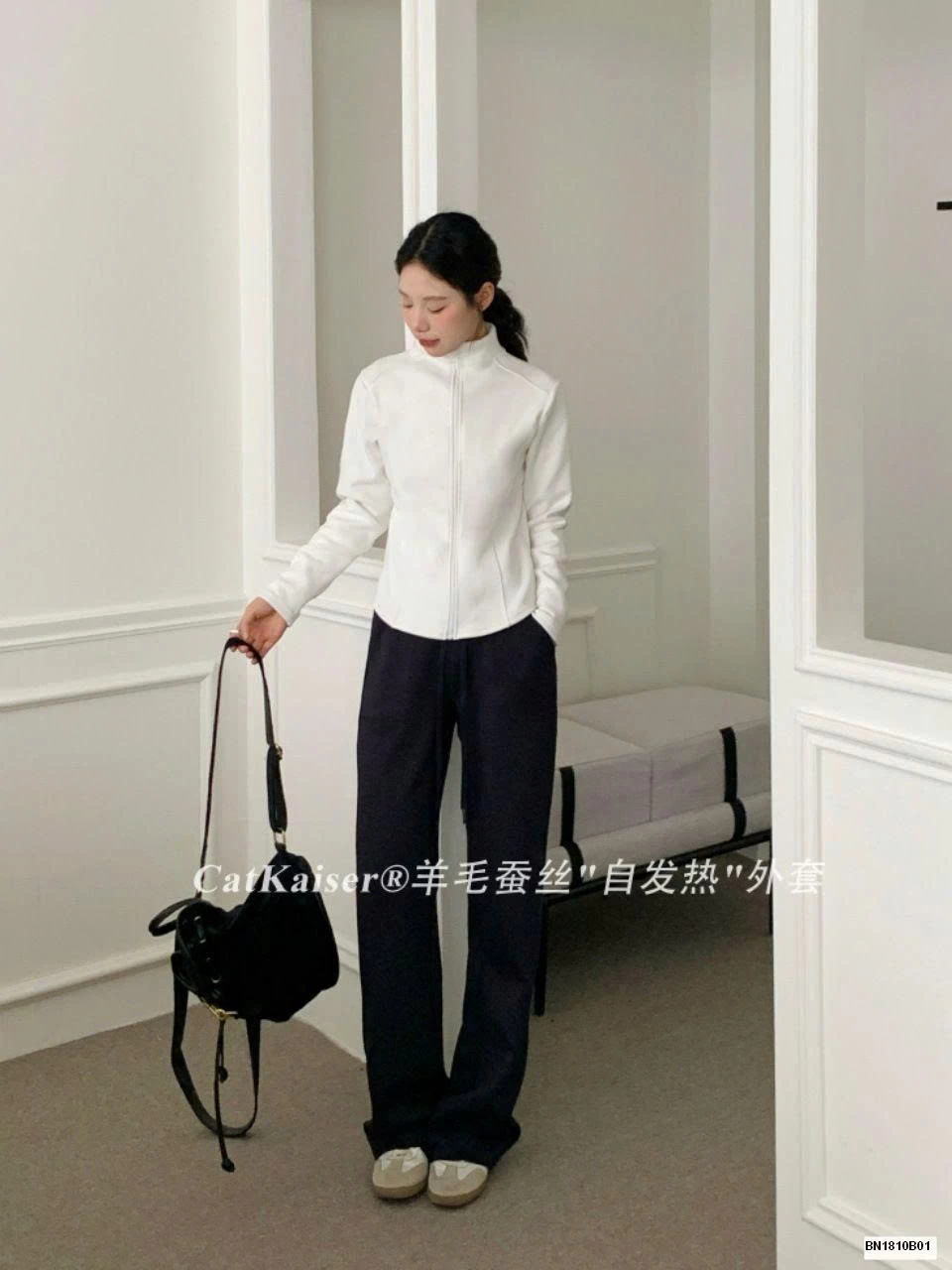 ÁO KHOÁC KÉO KHÓA CATKAISER