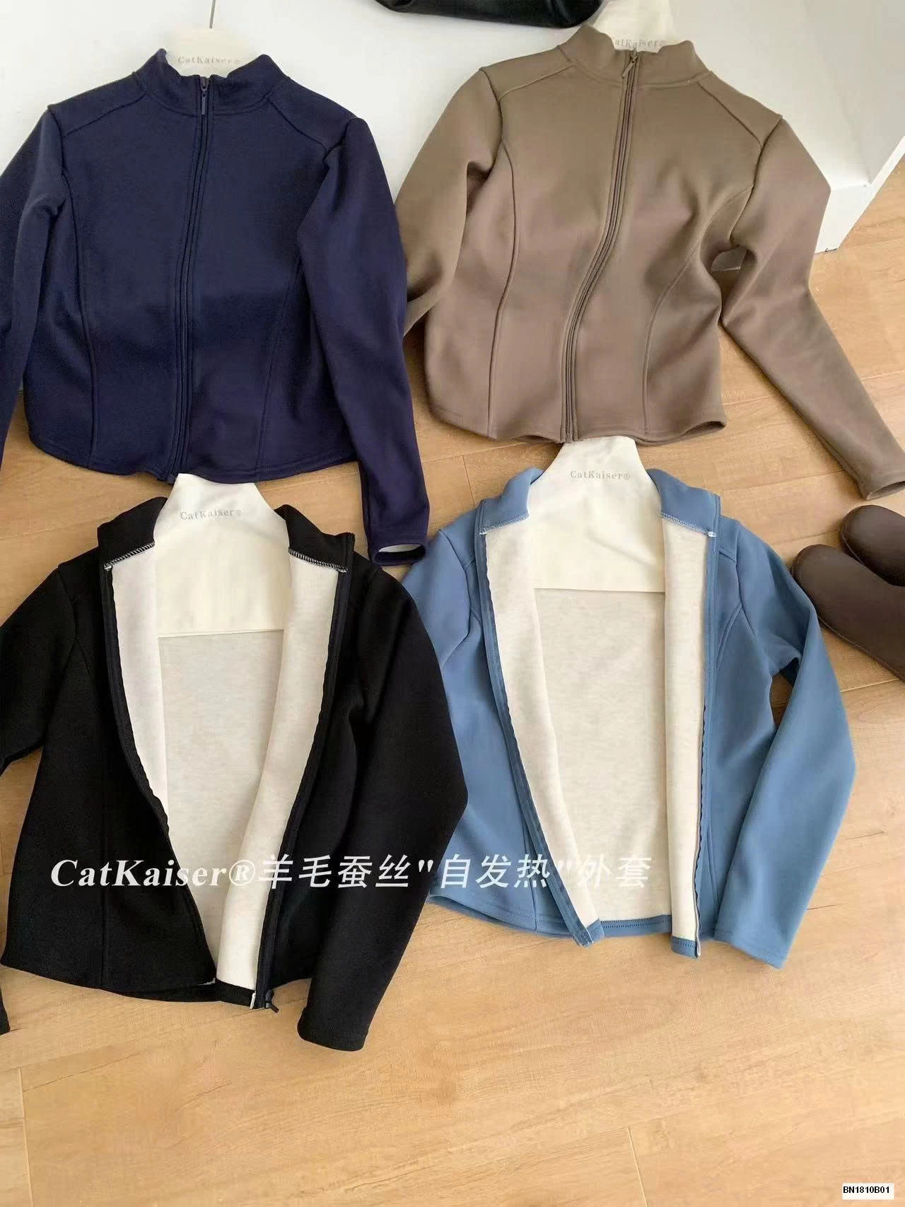 ÁO KHOÁC KÉO KHÓA CATKAISER