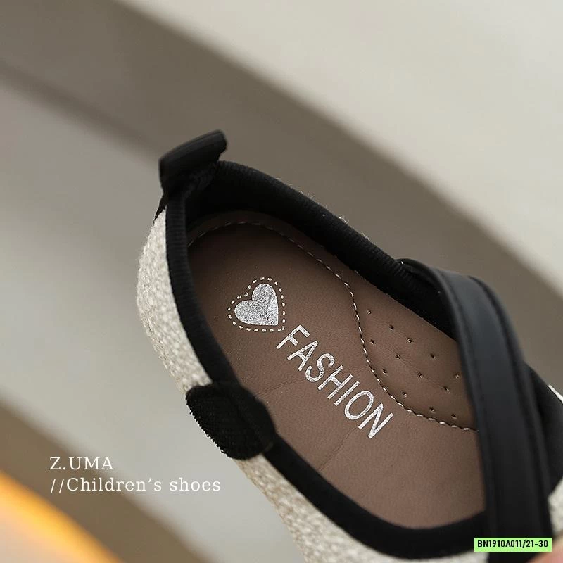 GIÀY BÚP BÊ DẠ PHỐI NƠ