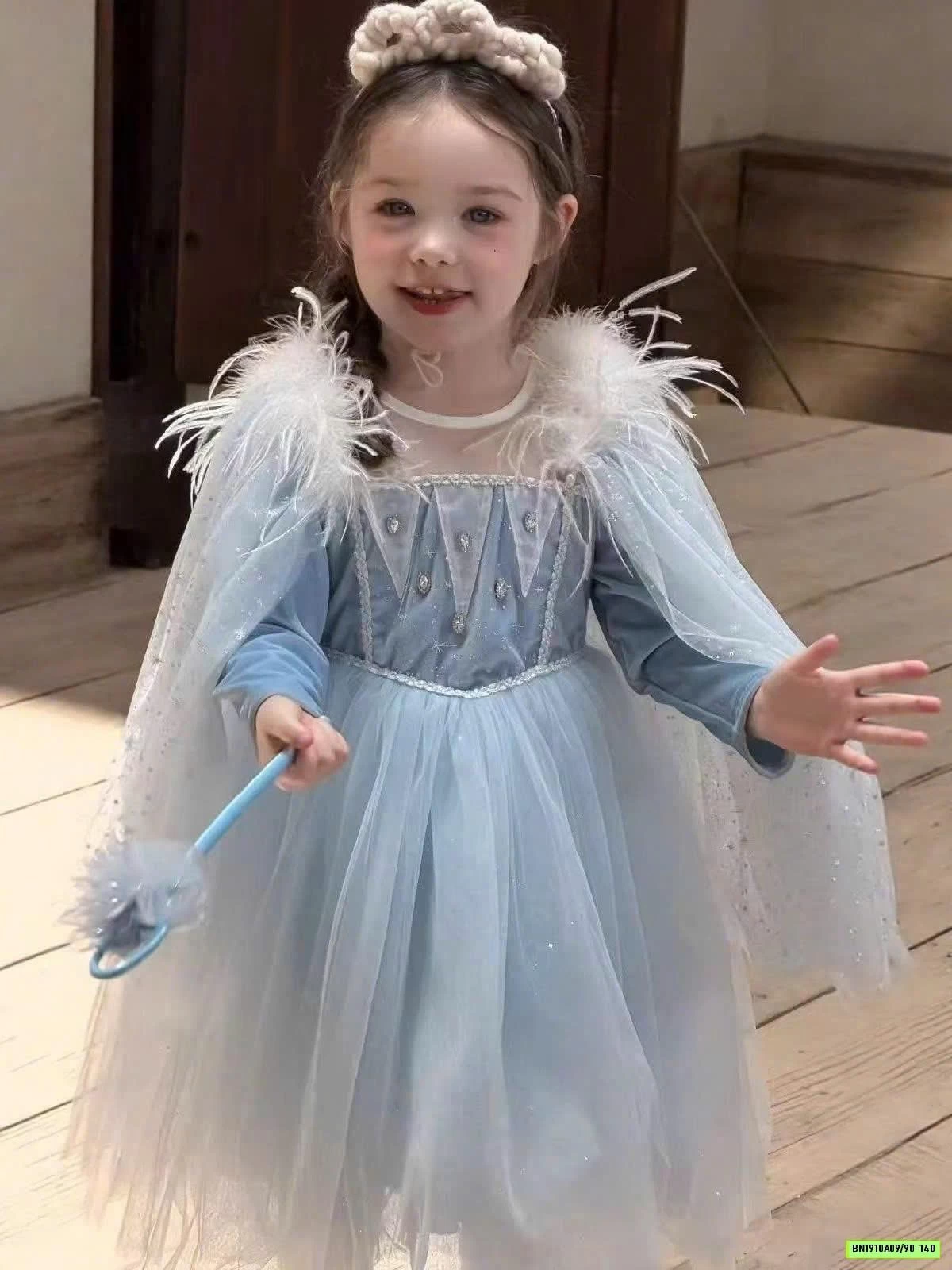 VÁY ELSA KÈM CHOÀNG CAO CẤP