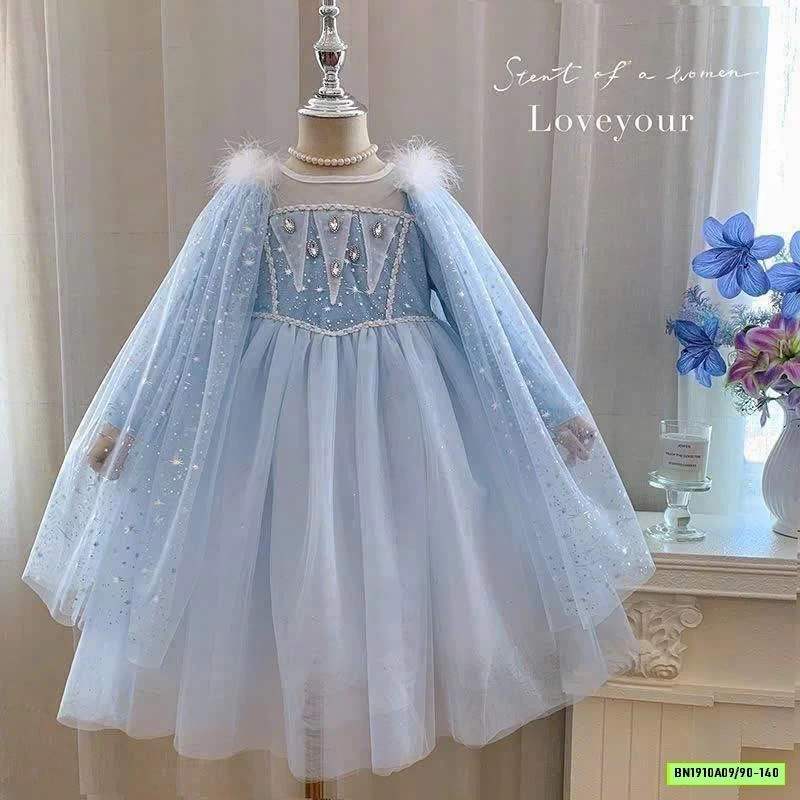 VÁY ELSA KÈM CHOÀNG CAO CẤP