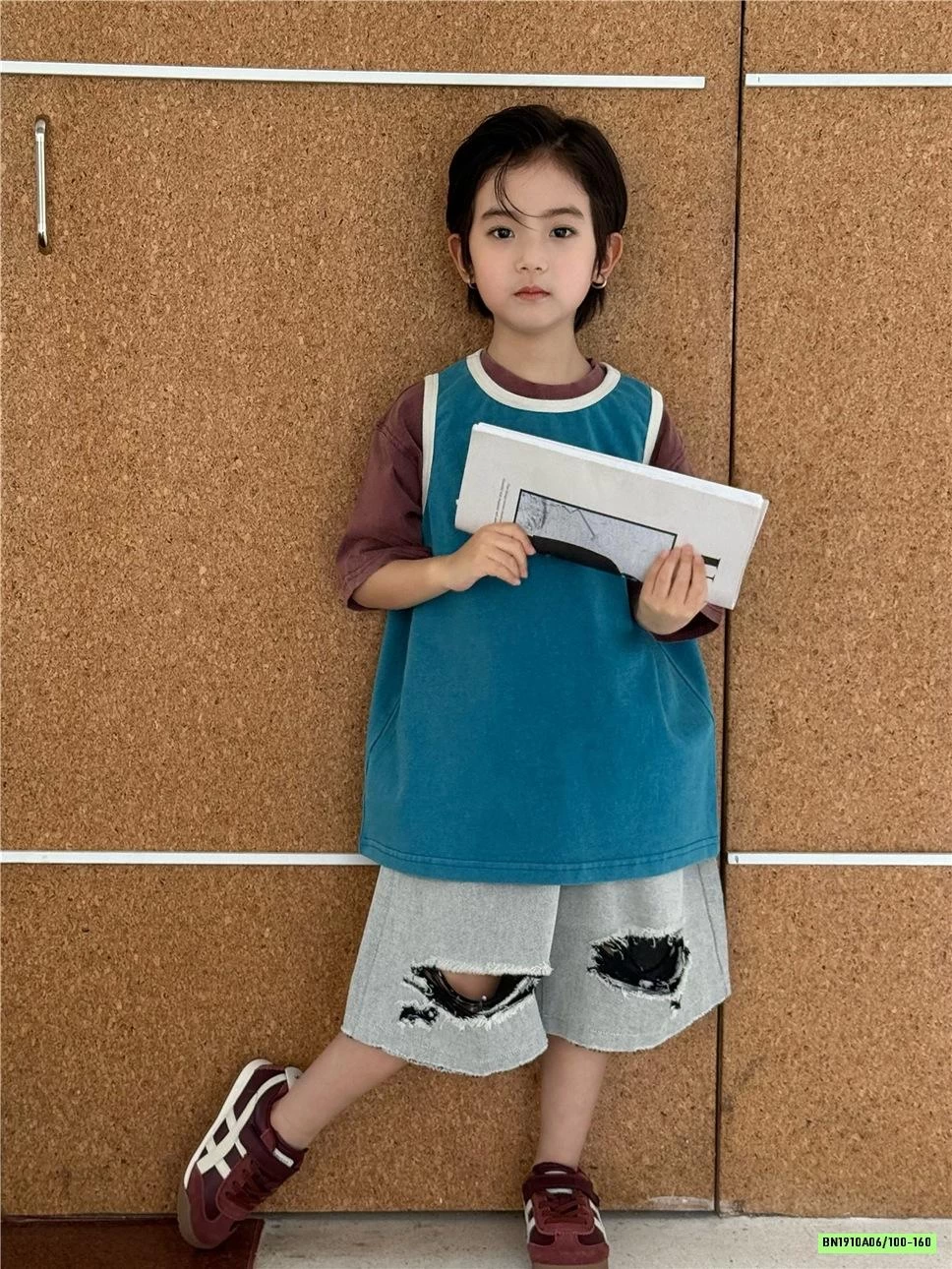 SHORT JEANS RÁCH GỐI SNIDOLS