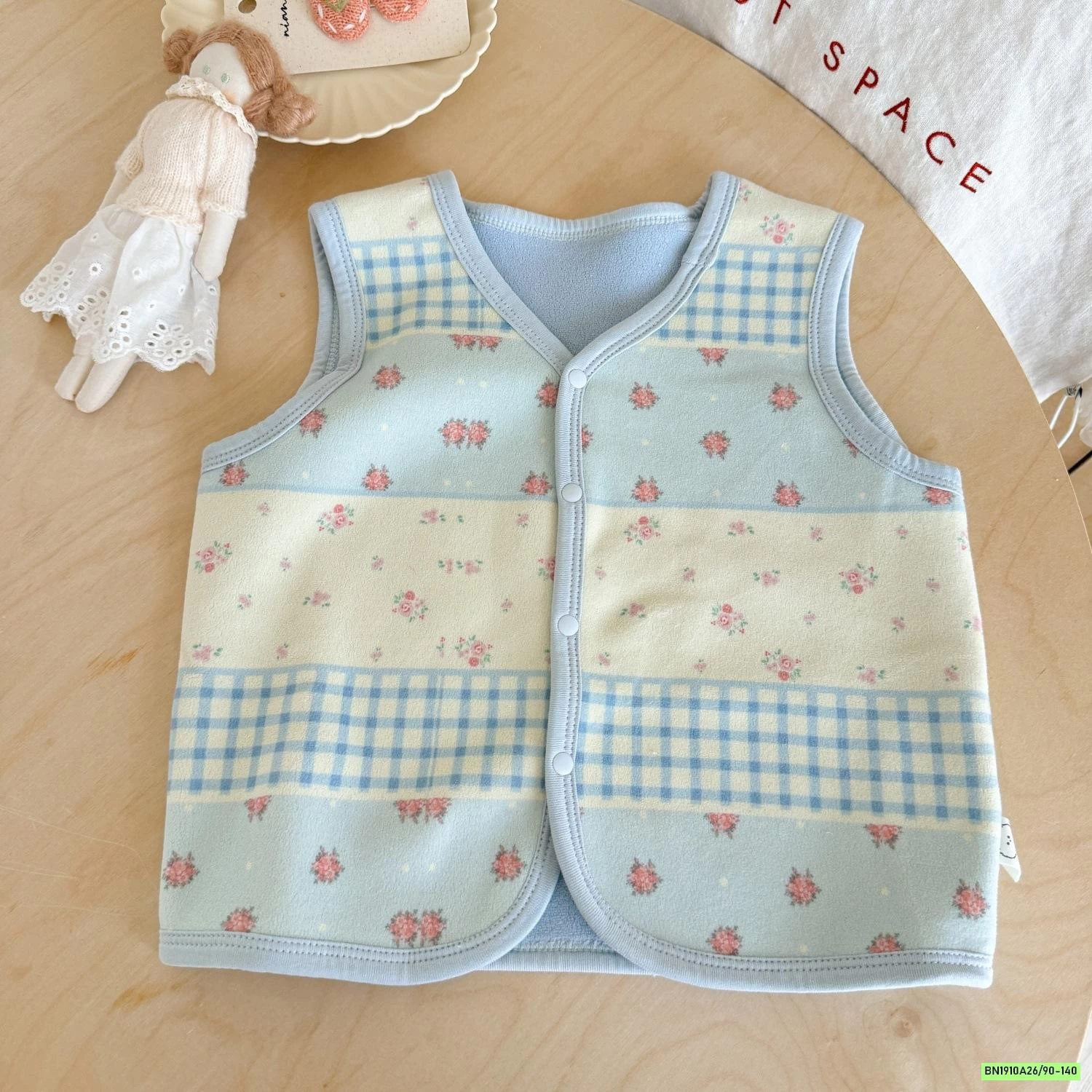 KHOÁC GILE BĂNG NHUNG HỌA TIẾT