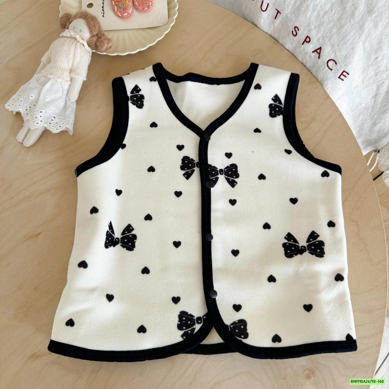 KHOÁC GILE BĂNG NHUNG HỌA TIẾT