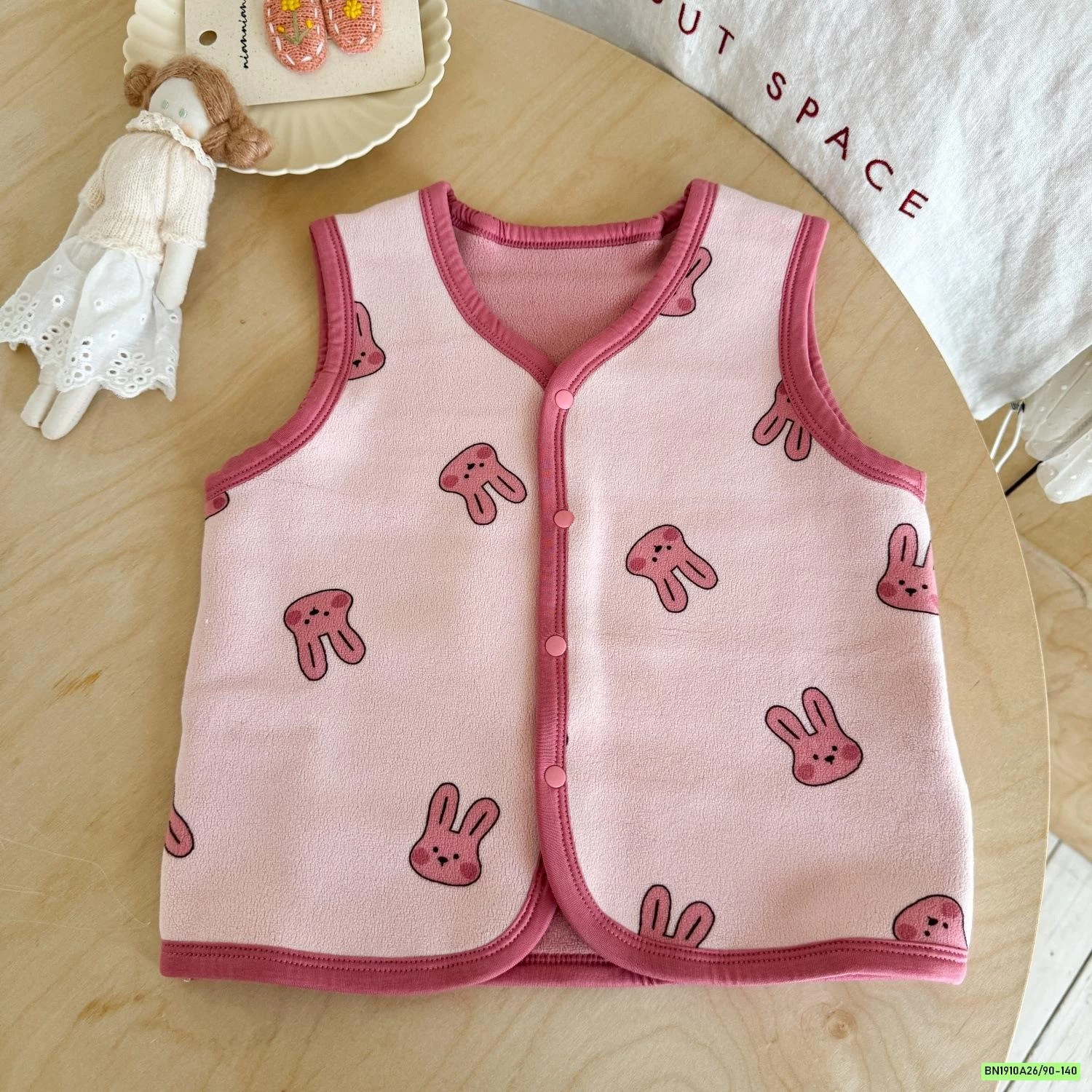 KHOÁC GILE BĂNG NHUNG HỌA TIẾT