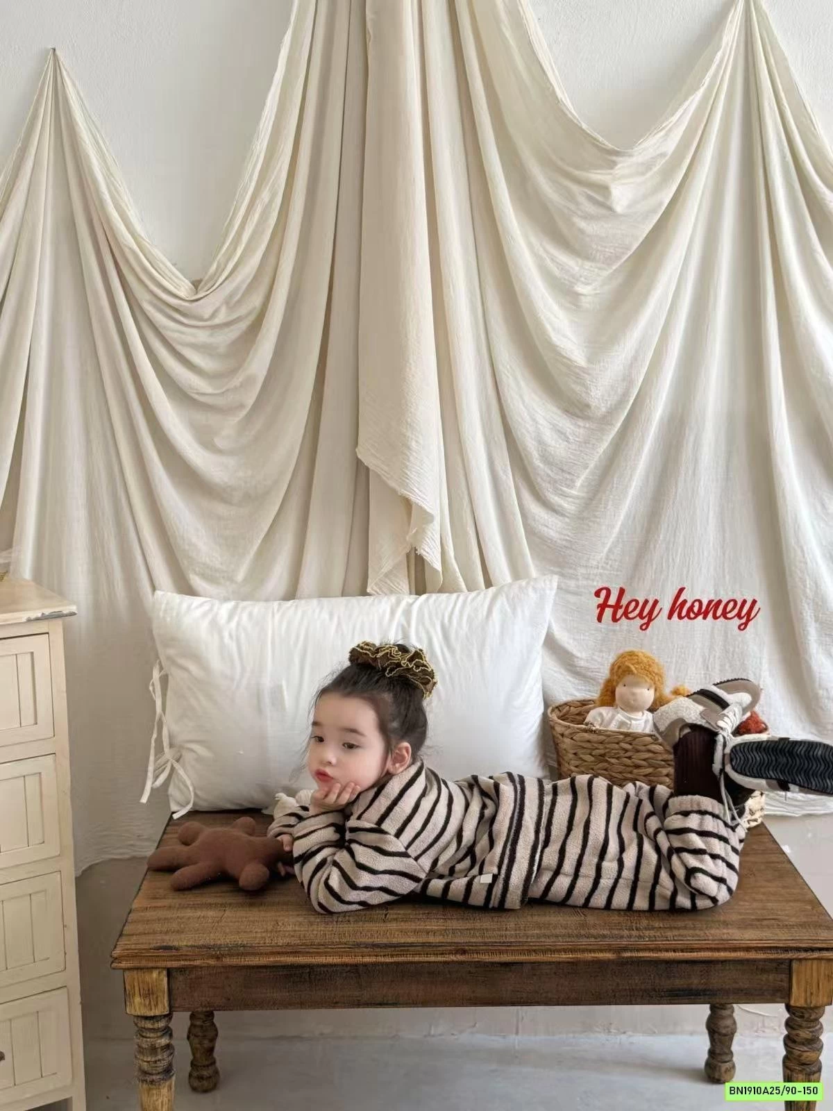 BỘ LÔNG CỪU ÁO KHOÁC HONEY