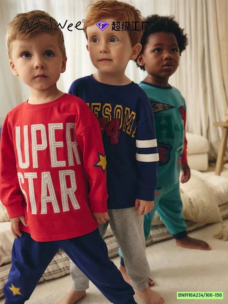 BỘ COTTON MALWEE BÉ TRAI