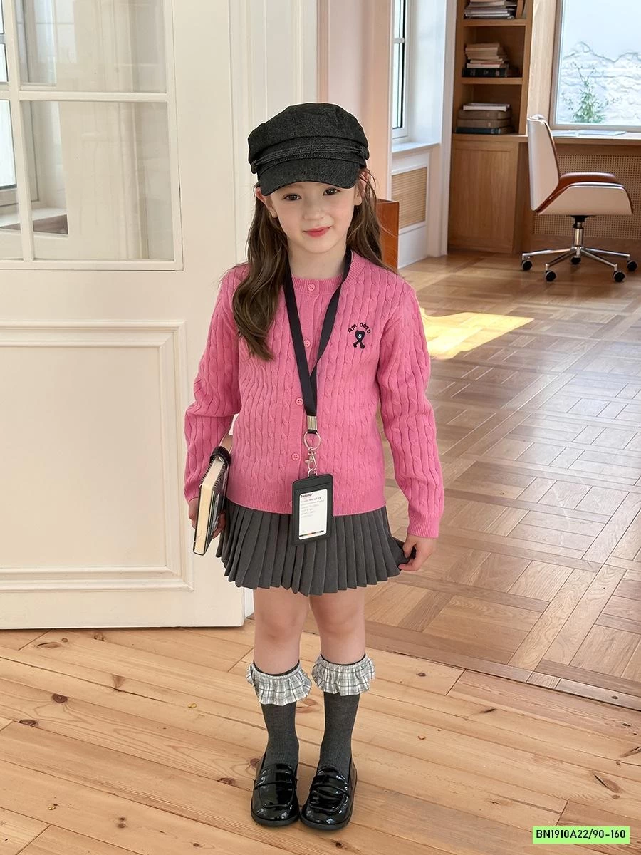 KHOÁC LEN LOGO TRÁI TIM 25G096 AMBB