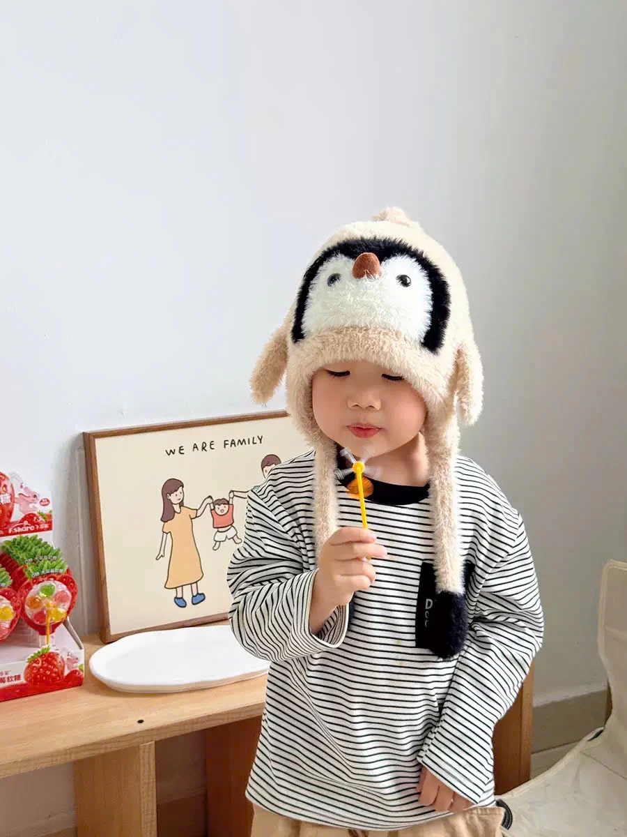 MŨ LÔNG CHIM CÁNH CỤT DỄ THƯƠNG