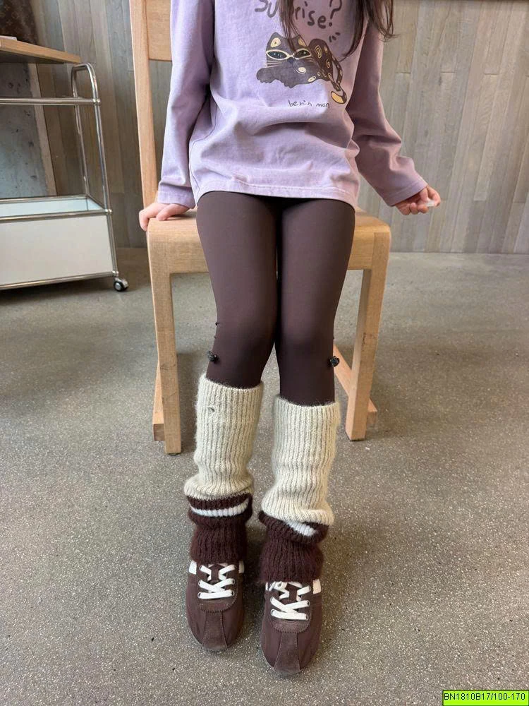 QUẦN LEGGING LÓT LÔNG ỐNG LEN AMBB  26F158