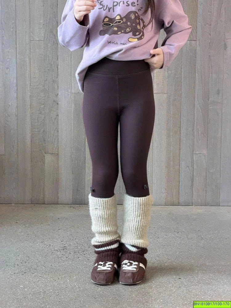 QUẦN LEGGING LÓT LÔNG ỐNG LEN AMBB  26F158
