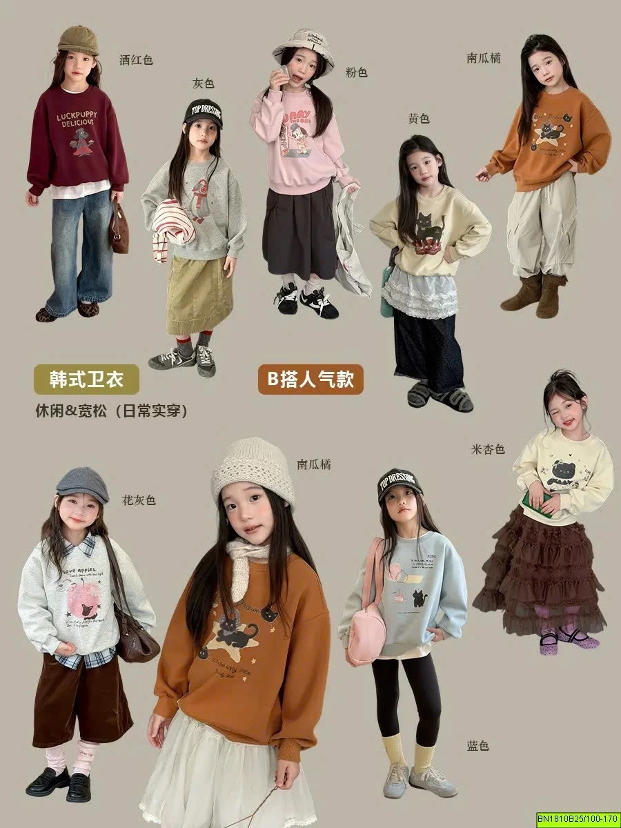 BST ÁO NỈ IN HÌNH AMBB  26E075