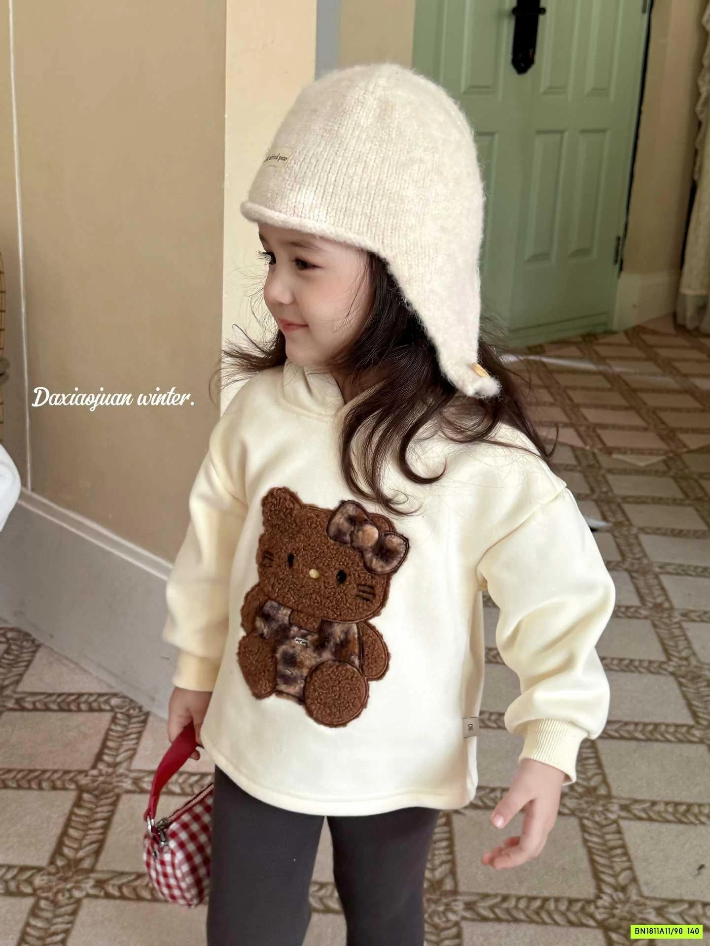 HOODIE THÚ CƯNG LÓT LÔNG CỪU