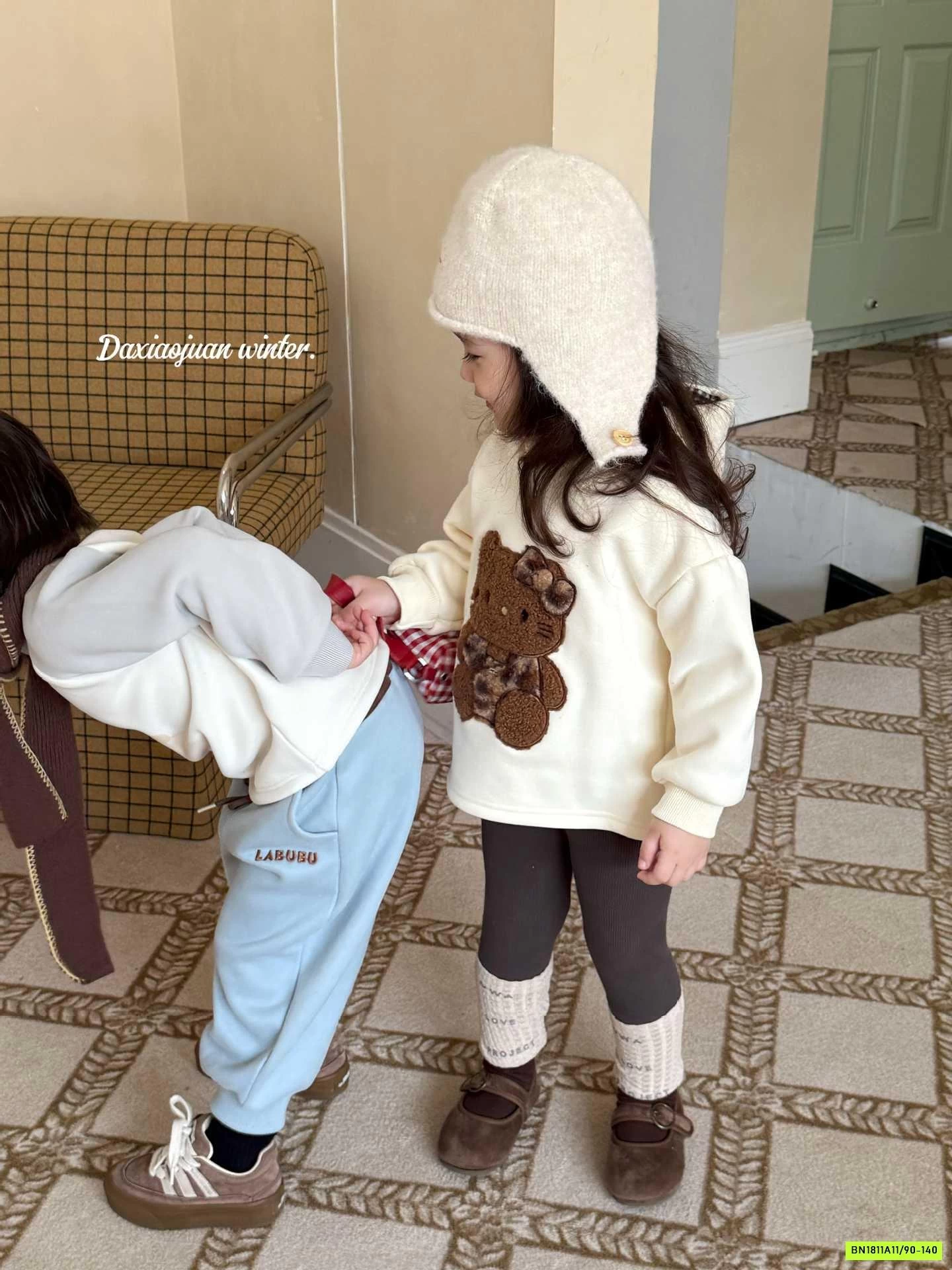 HOODIE THÚ CƯNG LÓT LÔNG CỪU