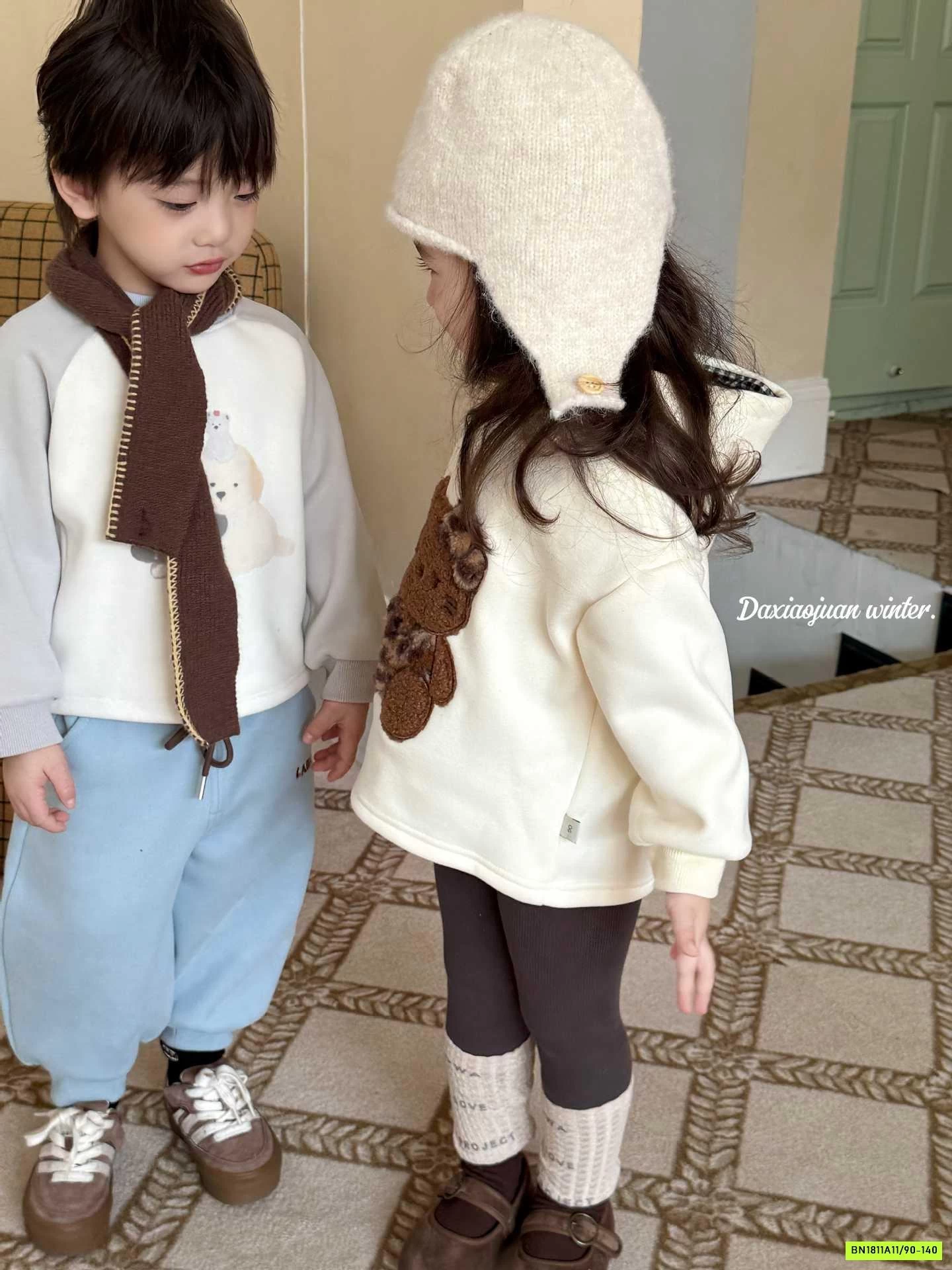 HOODIE THÚ CƯNG LÓT LÔNG CỪU