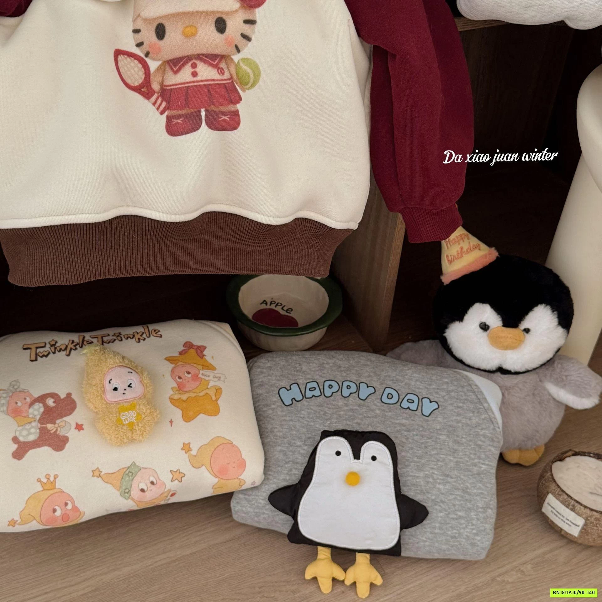 AO NỈ LÓT LÔNG CỪU GẮN THÚ CƯNG