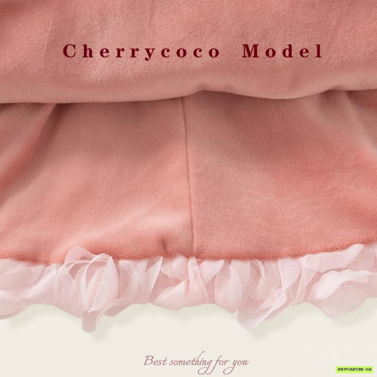 ĐẦM HOA HỒNG LÓT NHUNG CHERRYCOCO