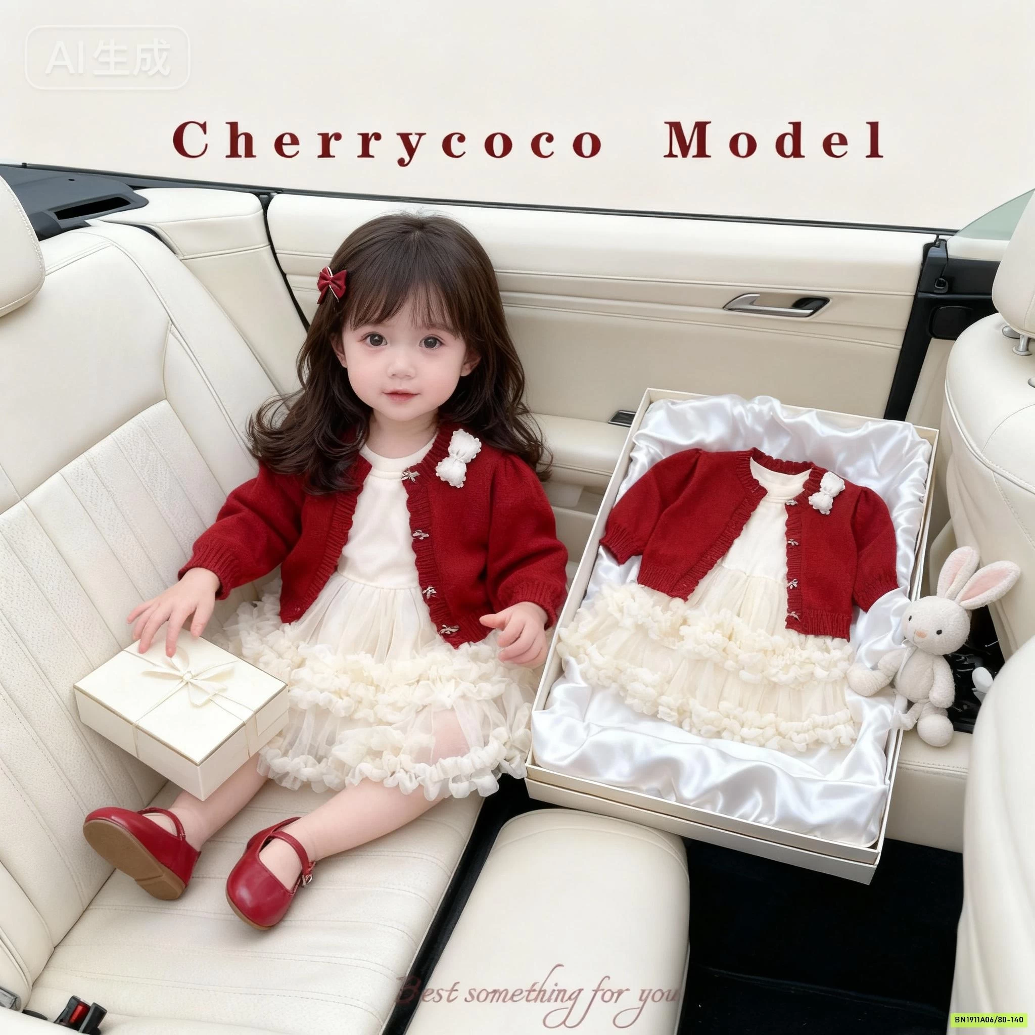 CARIDIGAN + ĐẦM VOAN CHERRYCOCO