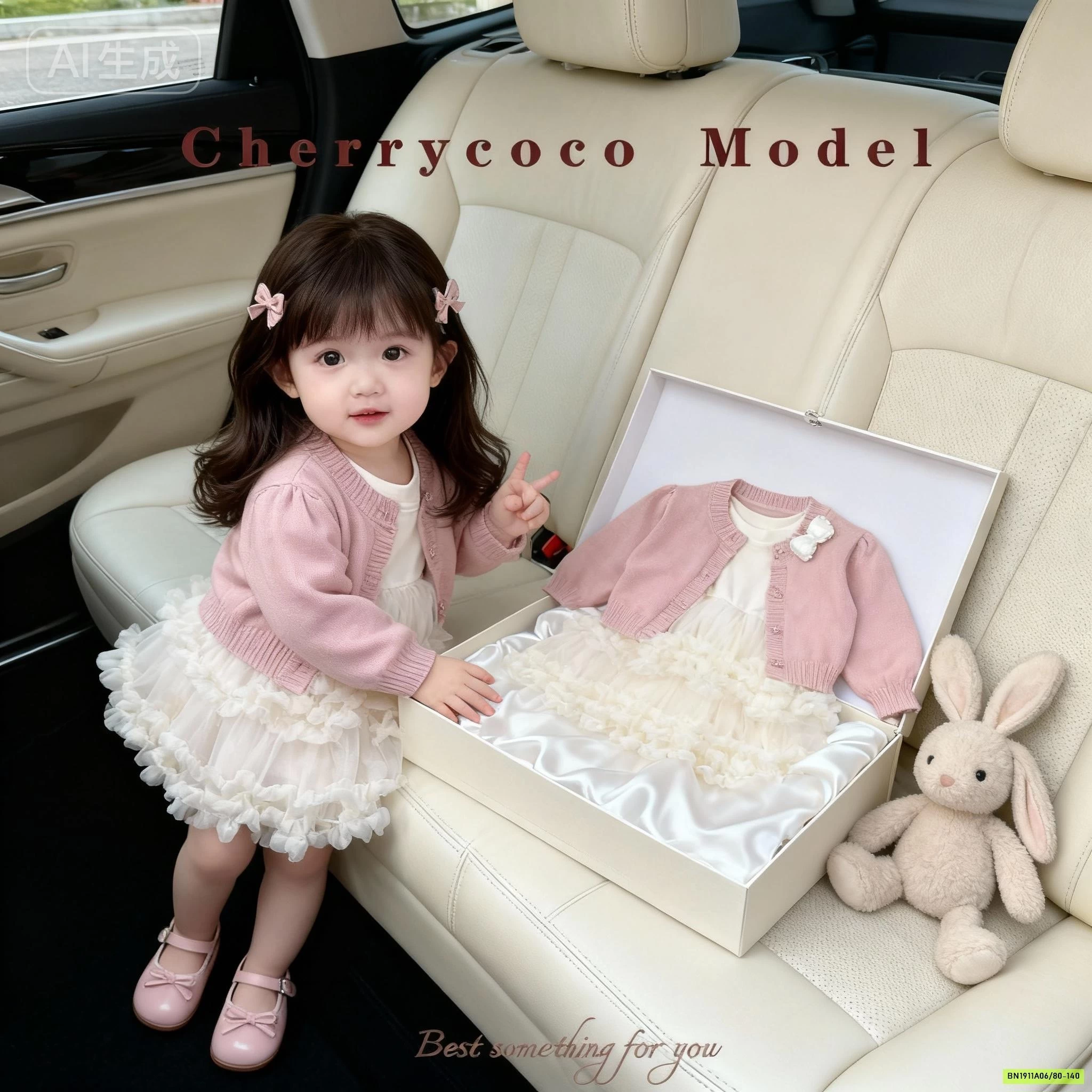 CARIDIGAN + ĐẦM VOAN CHERRYCOCO