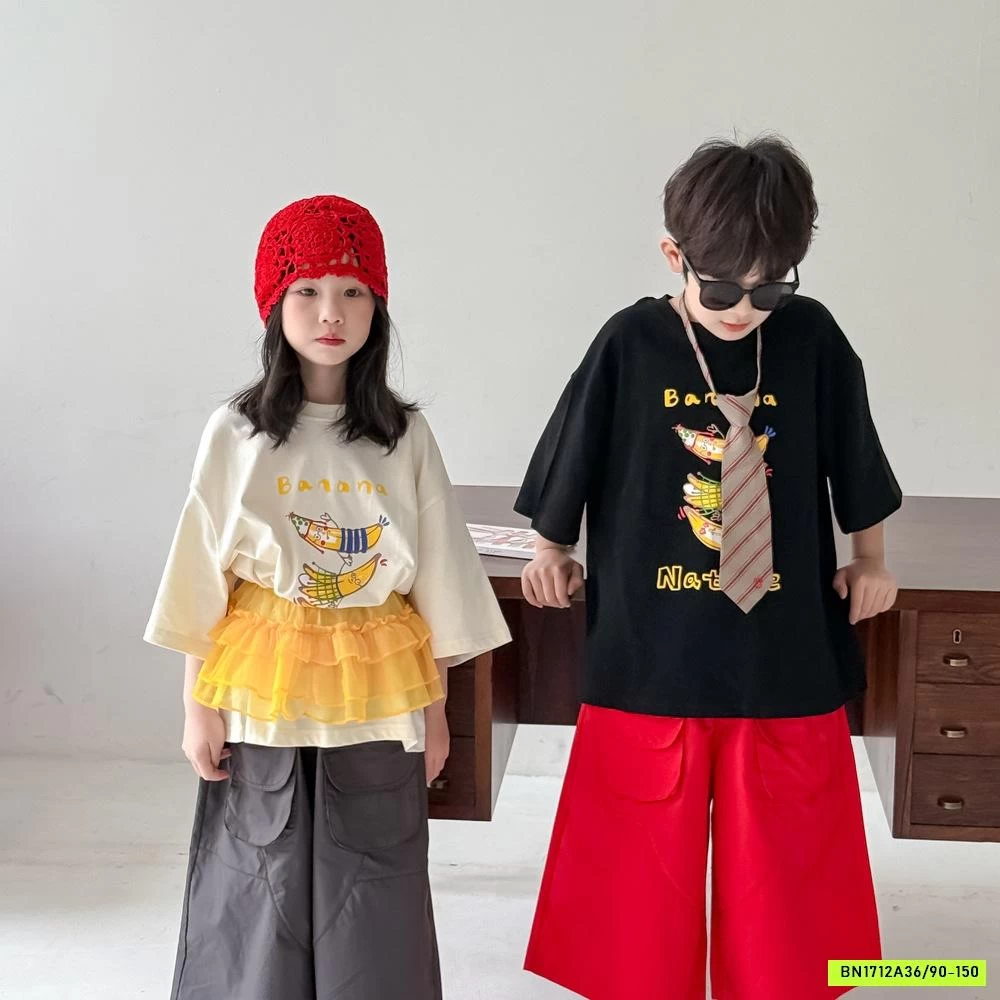 ÁO THUN QUẢ CHUỐI KUMAI