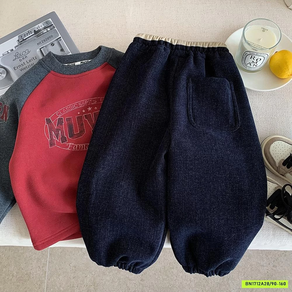 QUẦN NỈ BO GẤU LÓT LÔNG CỪU MUYE