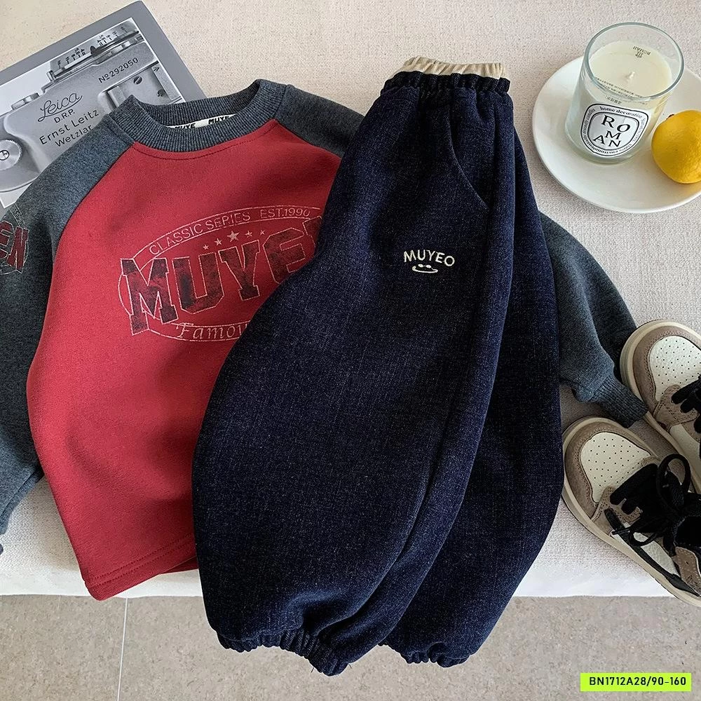 QUẦN NỈ BO GẤU LÓT LÔNG CỪU MUYE