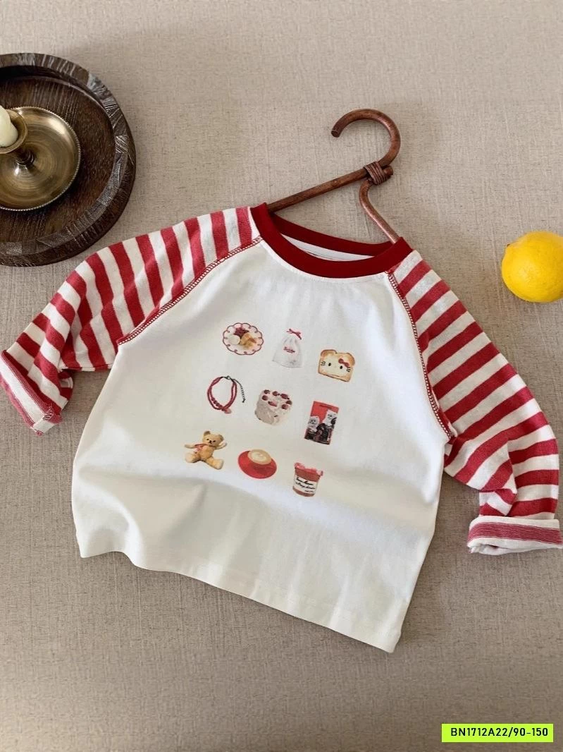 ÁO THUN IN HÌNH TAY PHỐI KẺ