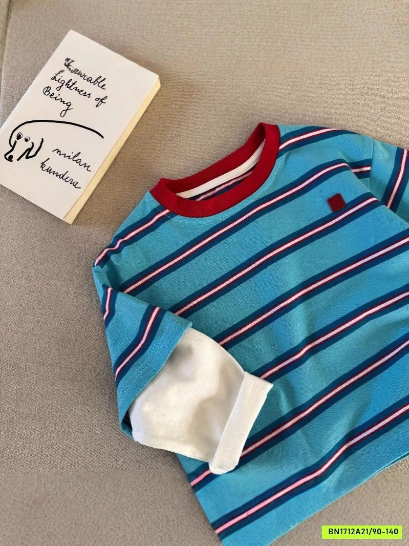 ÁO THUN XANH KẺ GIẢ 2 LỚP