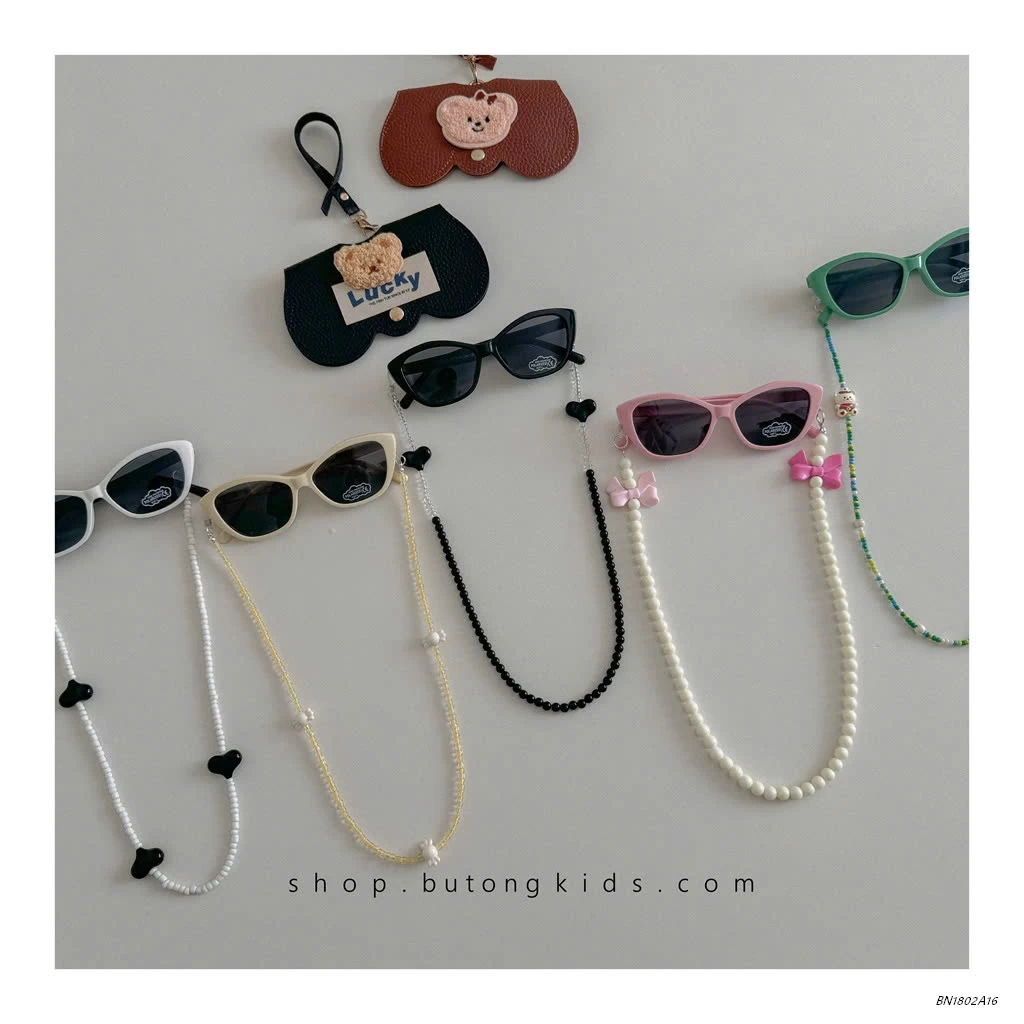 KÍNH RÂM GỌNG NHỰA KÈM DÂY