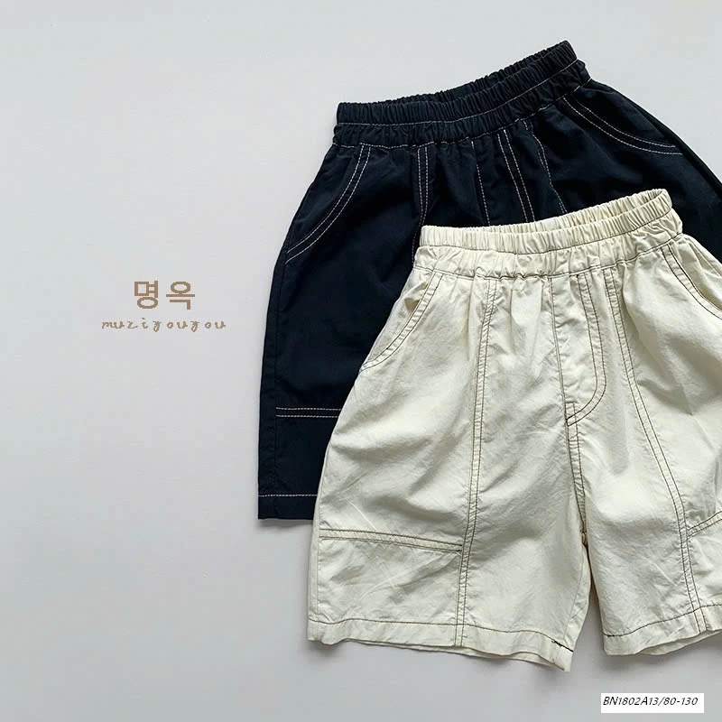 SHORT THÔ MỀM CHỈ NỔI KOREA