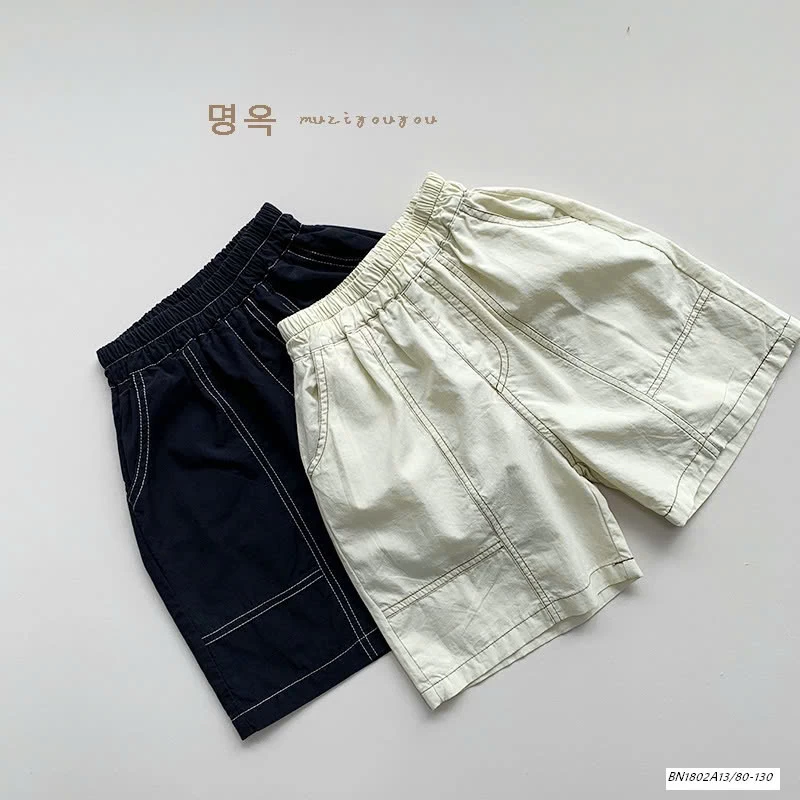 SHORT THÔ MỀM CHỈ NỔI KOREA