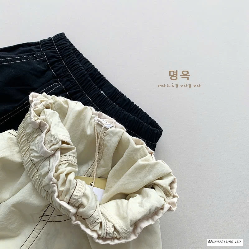 SHORT THÔ MỀM CHỈ NỔI KOREA