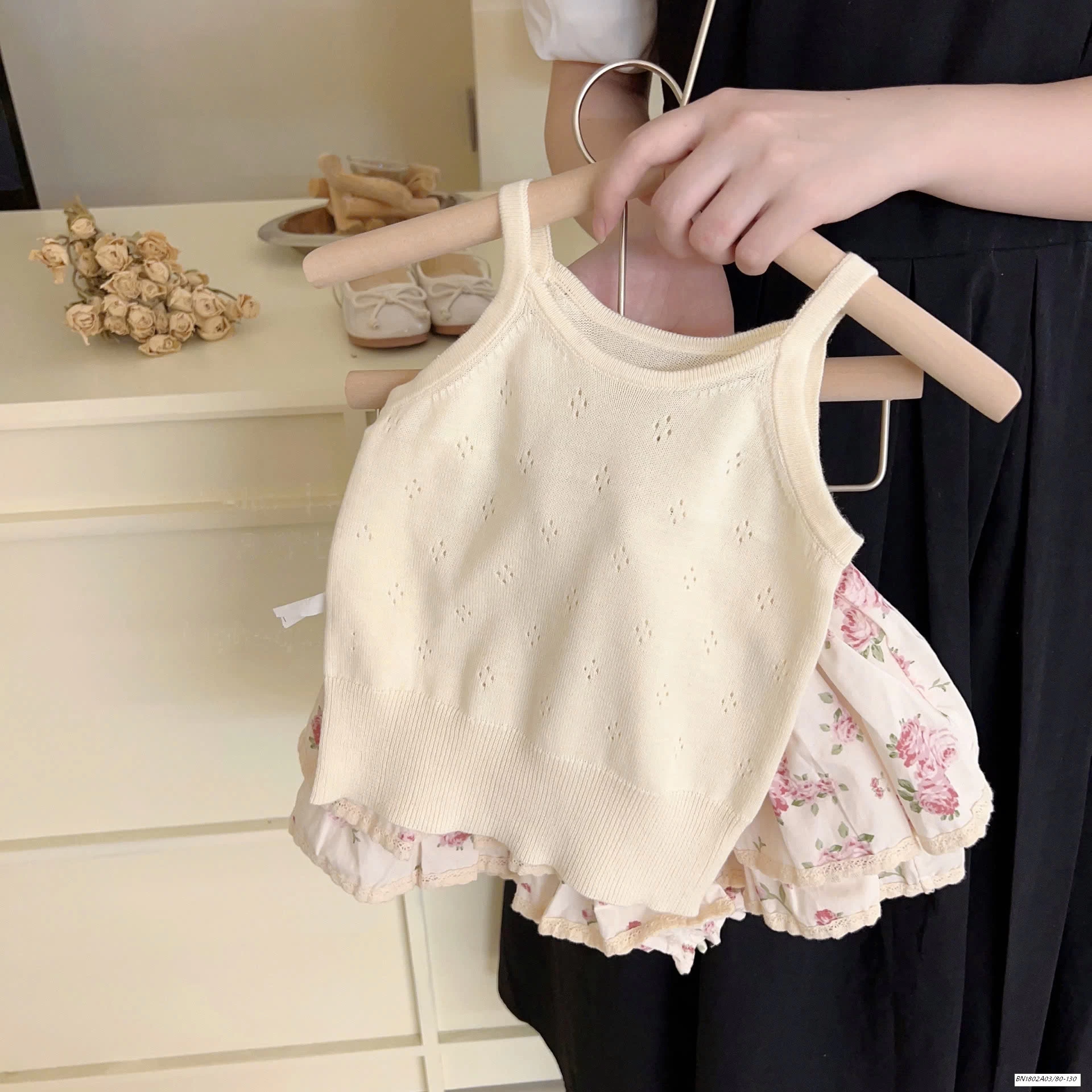 SÉT BỘ HÈ QUẦN BÍ HOA