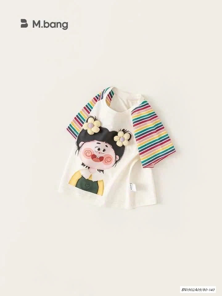 ÁO THUN BÉ GÁI M.BANG