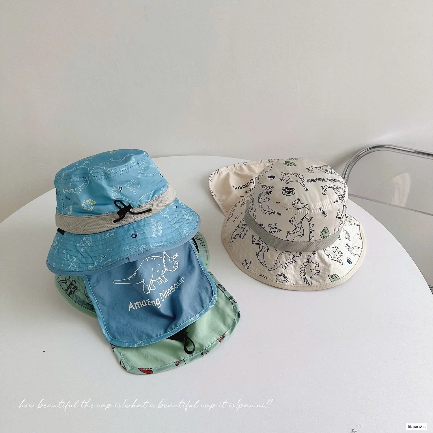 MŨ CHỐNG NẮNG KÈM VẠT CHE KHỦNG LONG