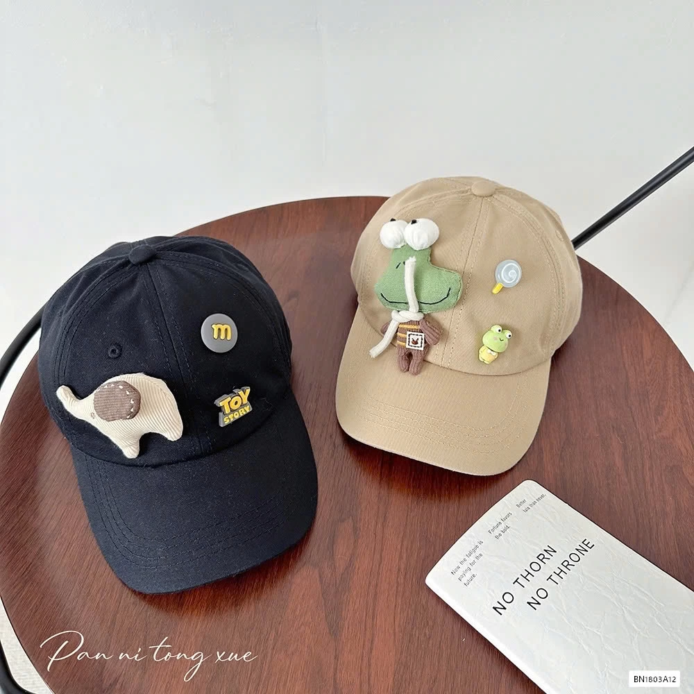 MŨ KẾT GẮN GẤU BÔNG