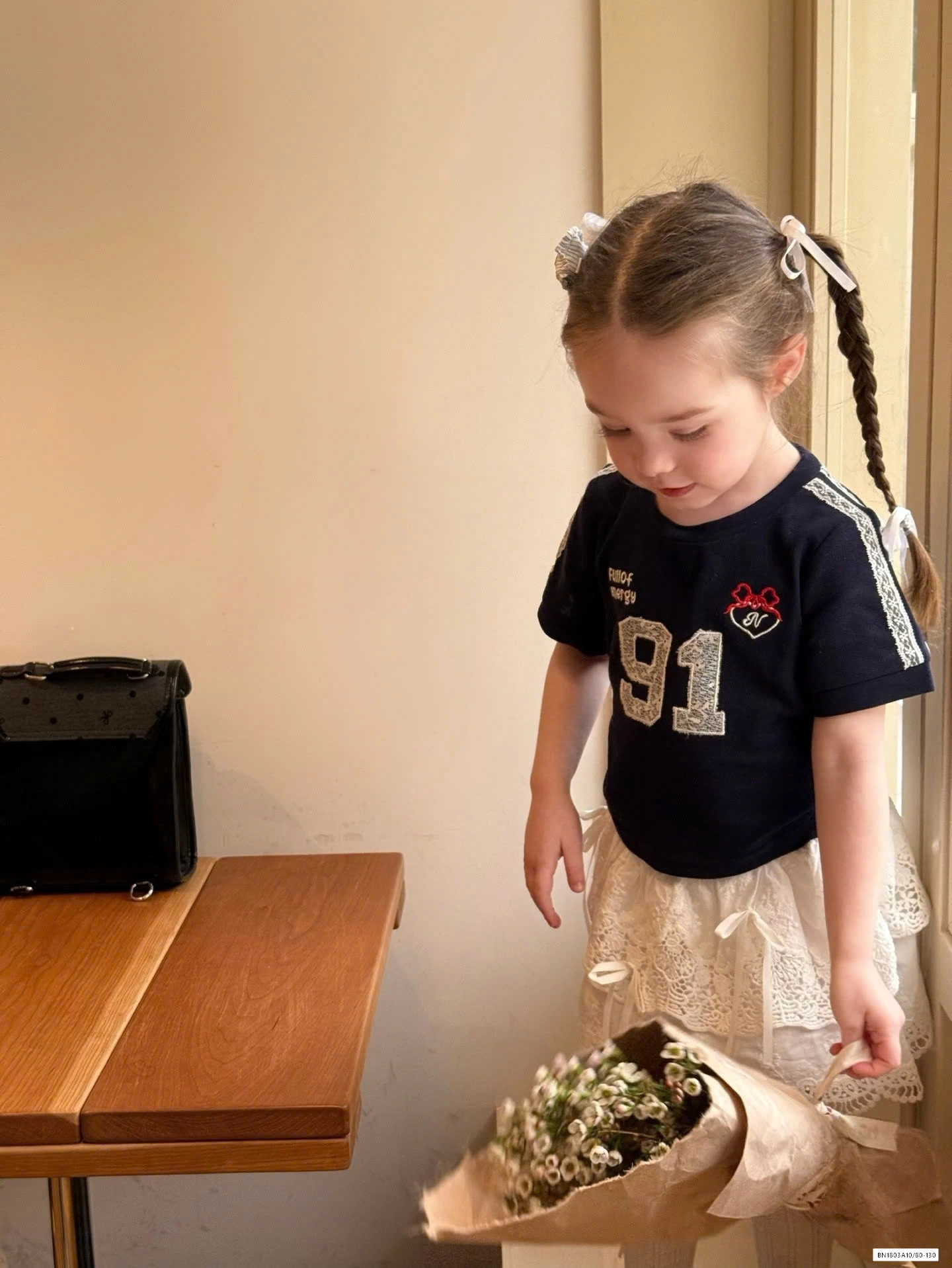 SÉT ÁO SỐ MIX CV REN