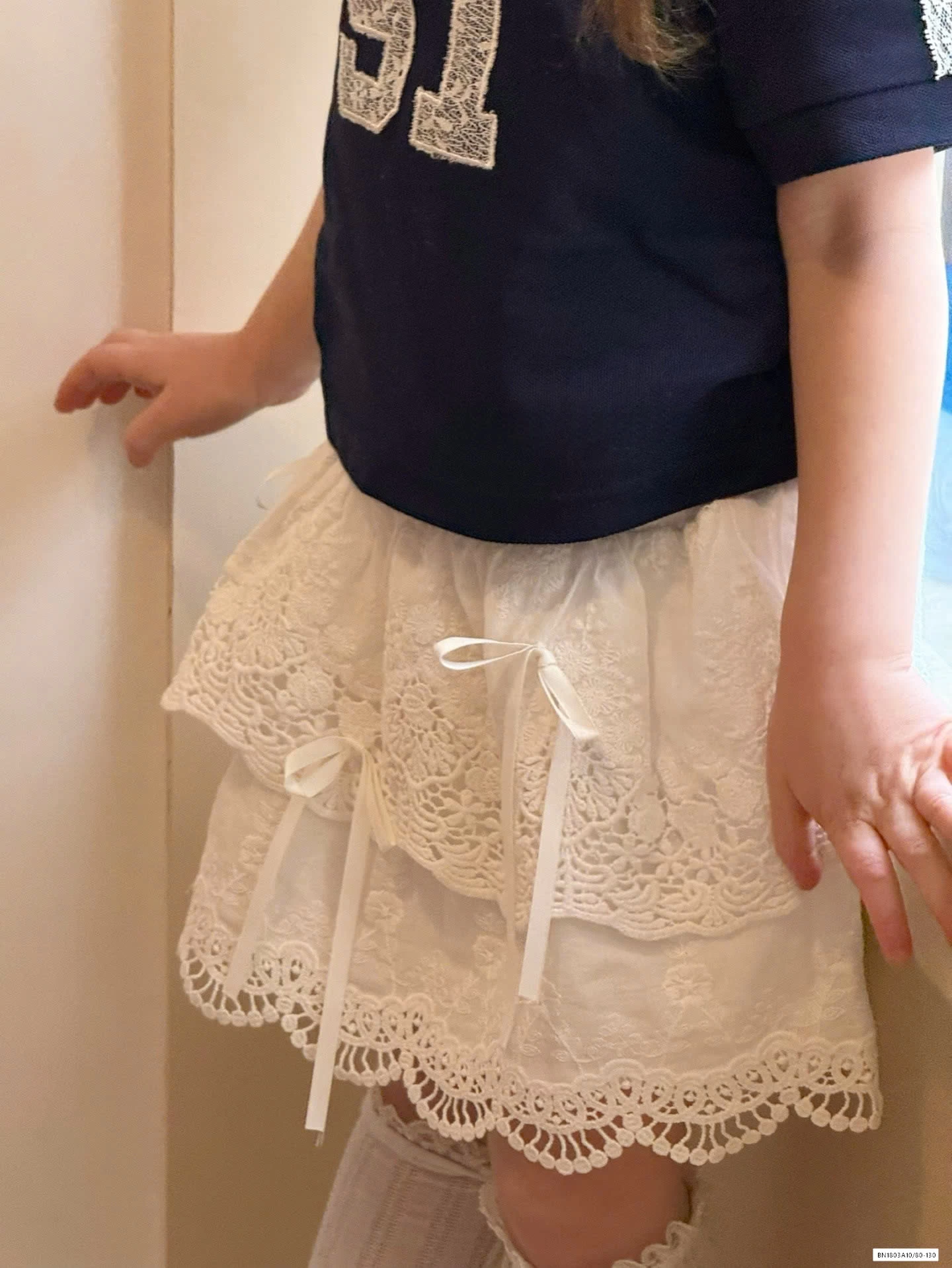 SÉT ÁO SỐ MIX CV REN