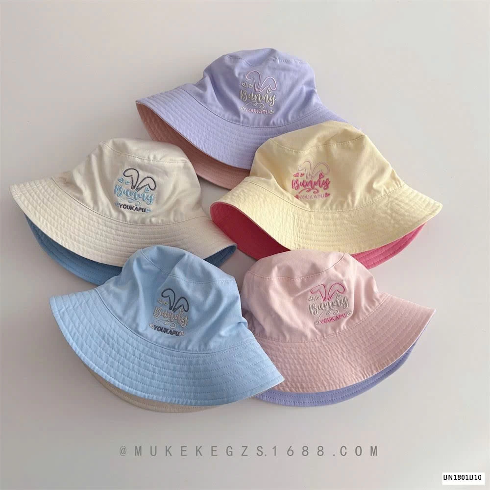 MŨ BÈO 2 MẶT DỄ THƯƠNG BÉ GÁI