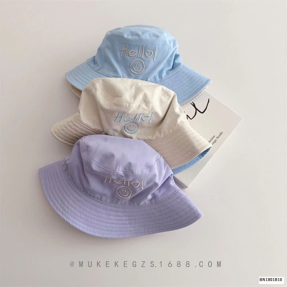 MŨ BÈO 2 MẶT DỄ THƯƠNG BÉ GÁI